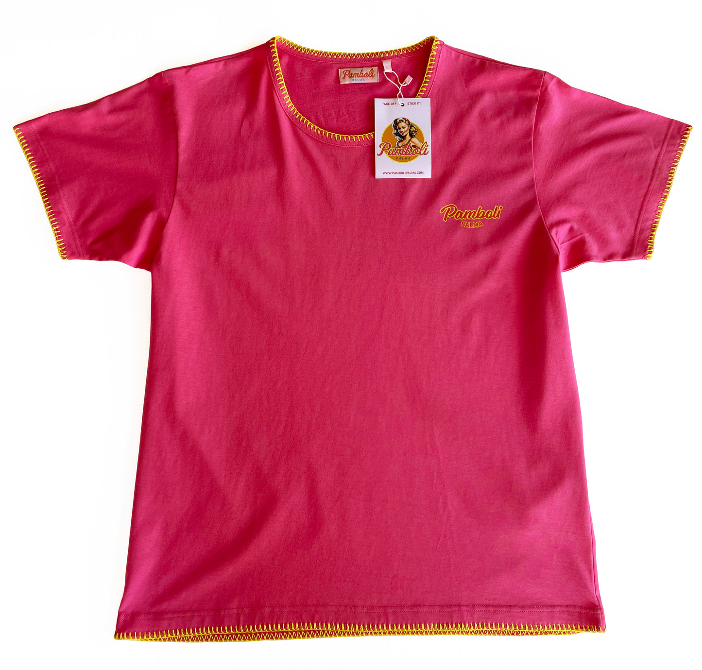 Pink T-Shirt Man