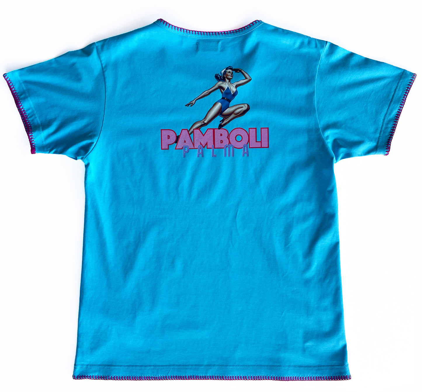 Blaues T-Shirt