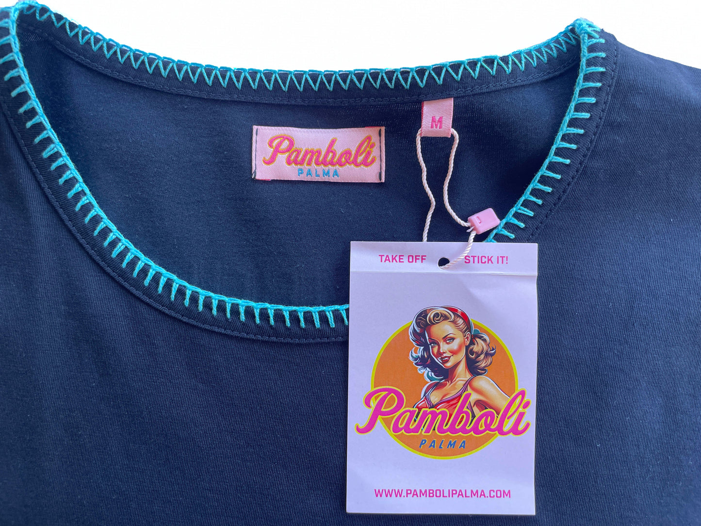 Marineblaues T-Shirt