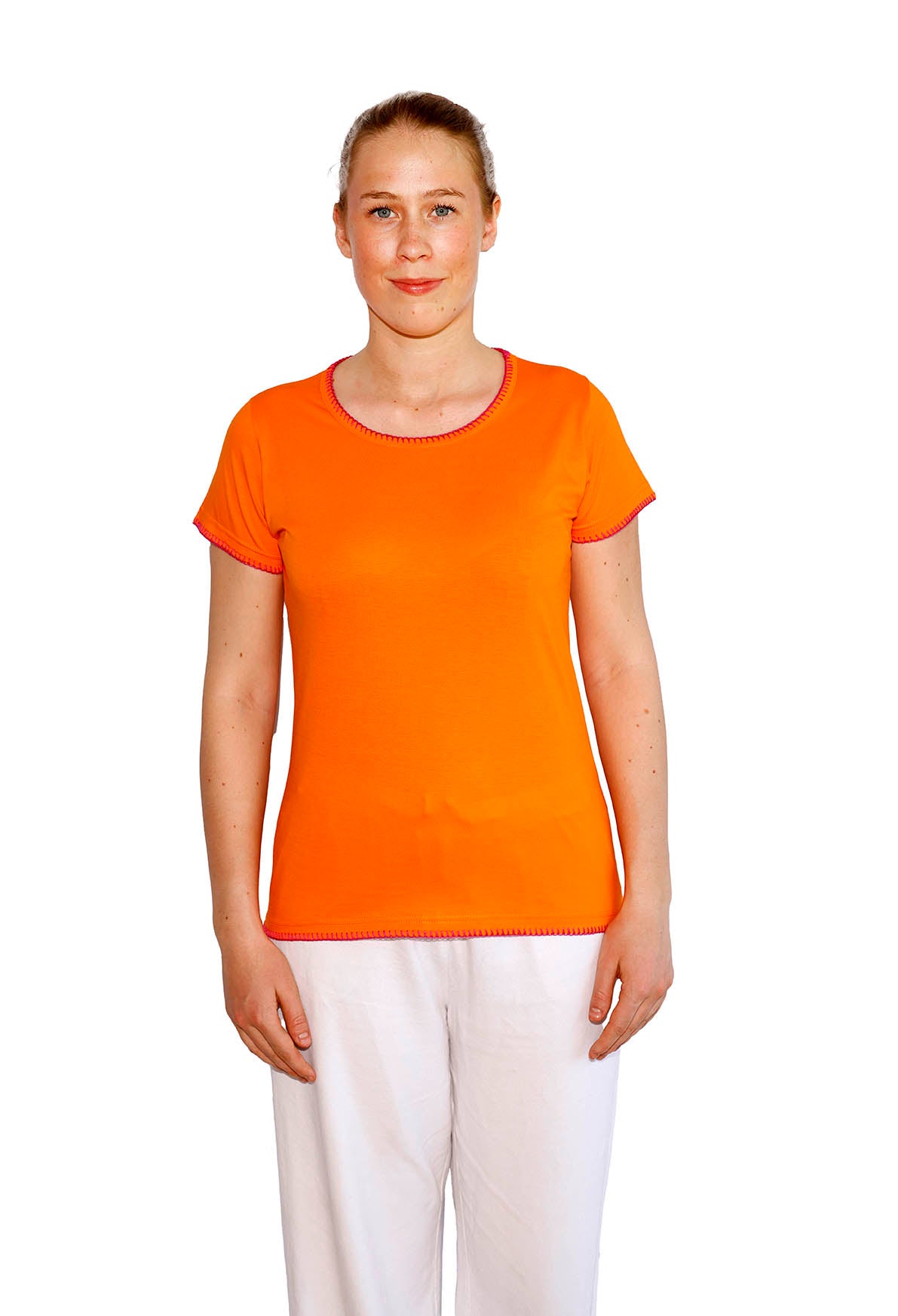 Orange T-Shirt Woman
