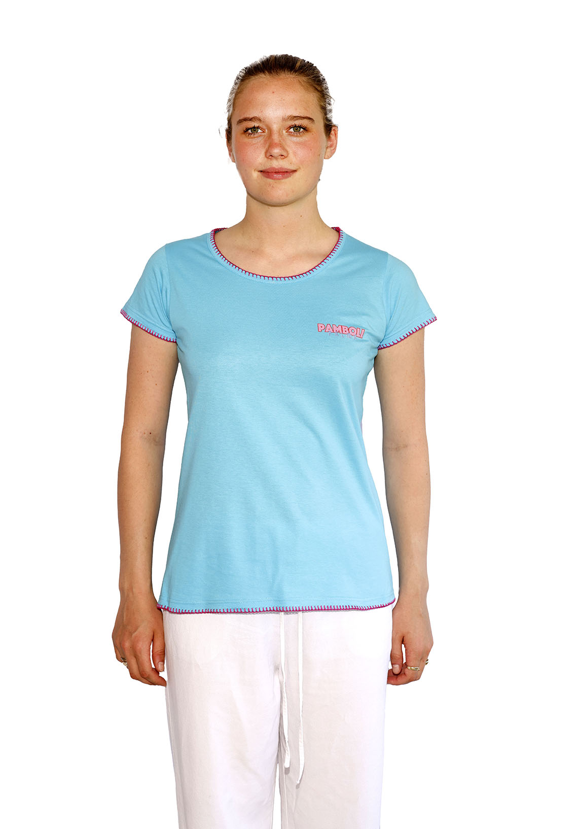 Sky Blue T-Shirt Woman