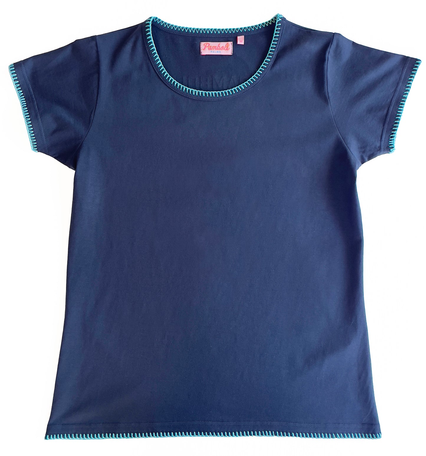 Navy Blue T-Shirt Woman