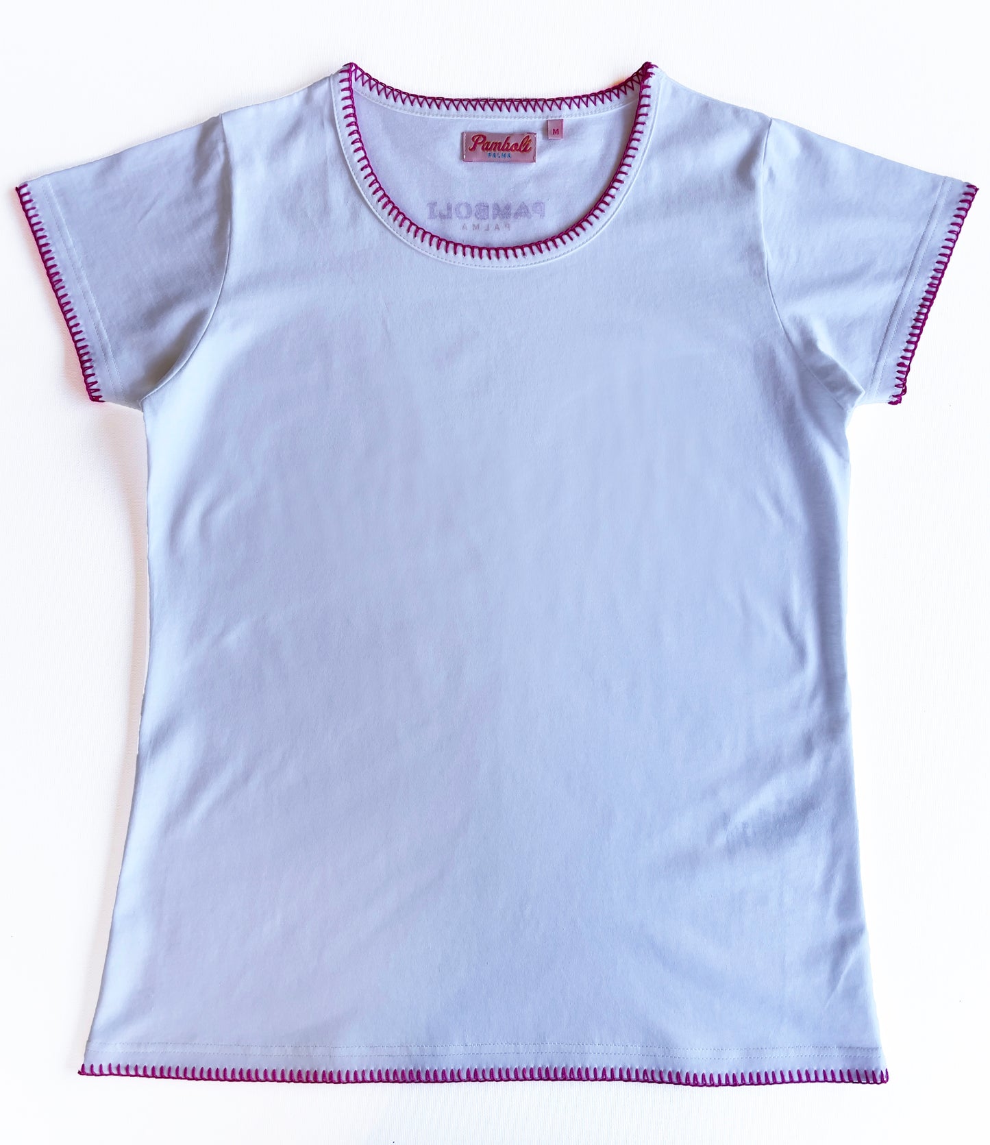 White T-Shirt Woman