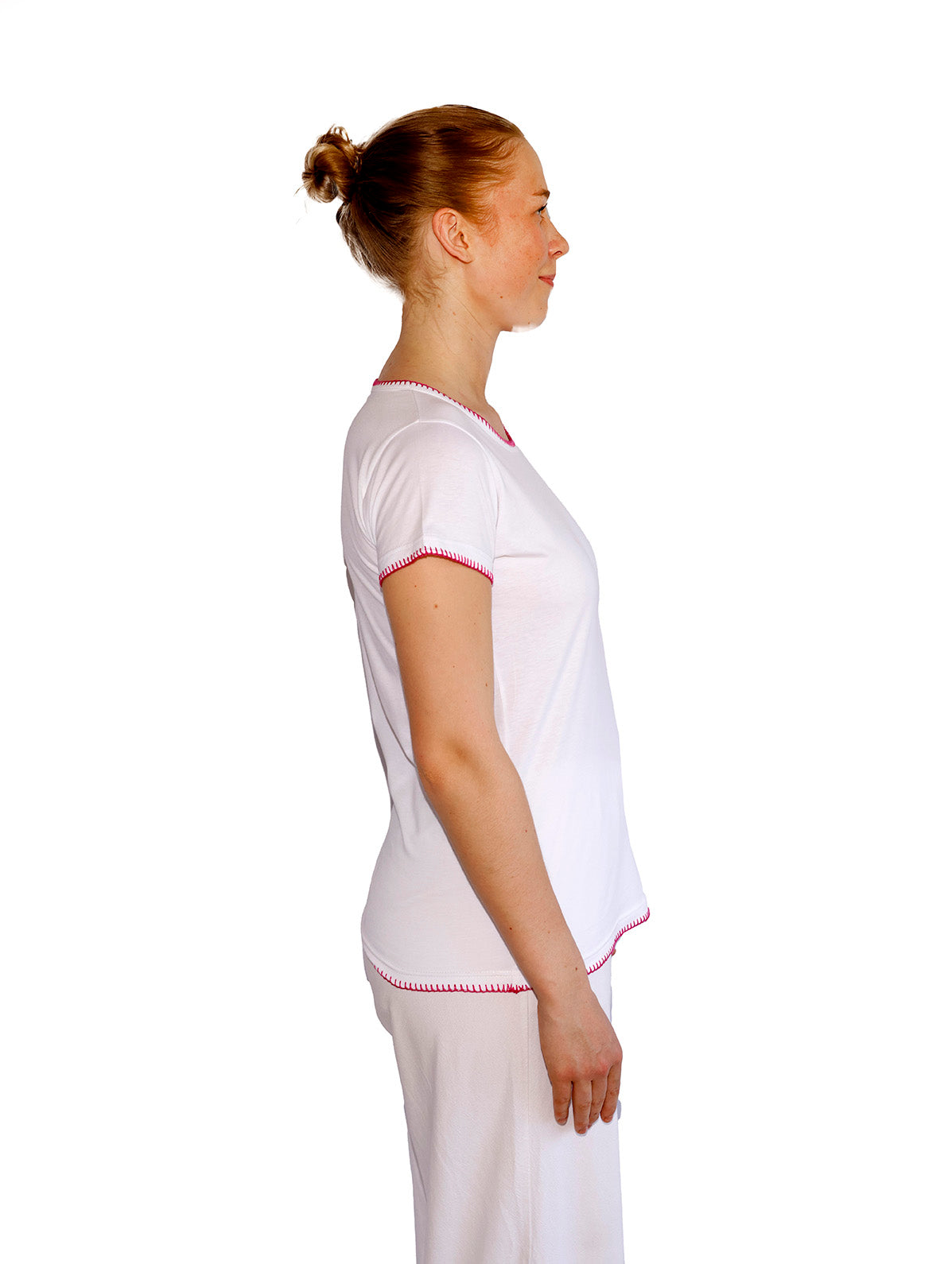 White T-Shirt Woman