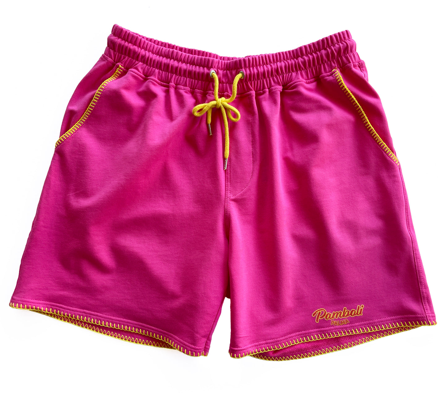 Pink Sweat-Shorts Man