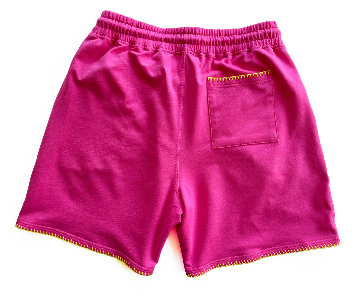 Pink Sweat-Shorts Man