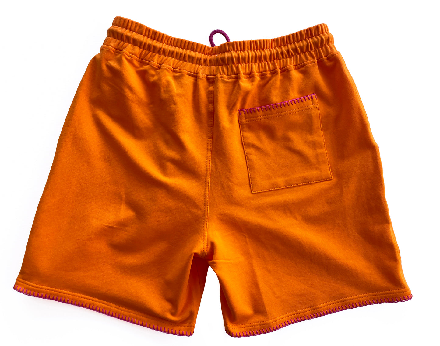 Orange Sweat-Shorts Man