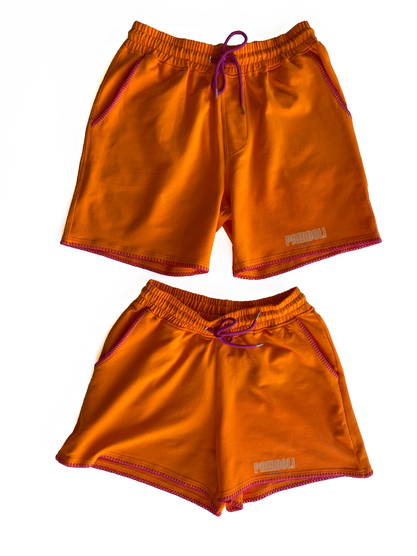 Orange Sweat-Shorts (Woman)