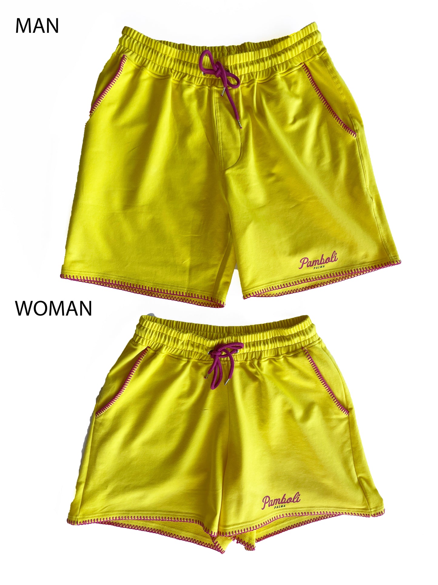 Yellow Sweat-Shorts (Woman)