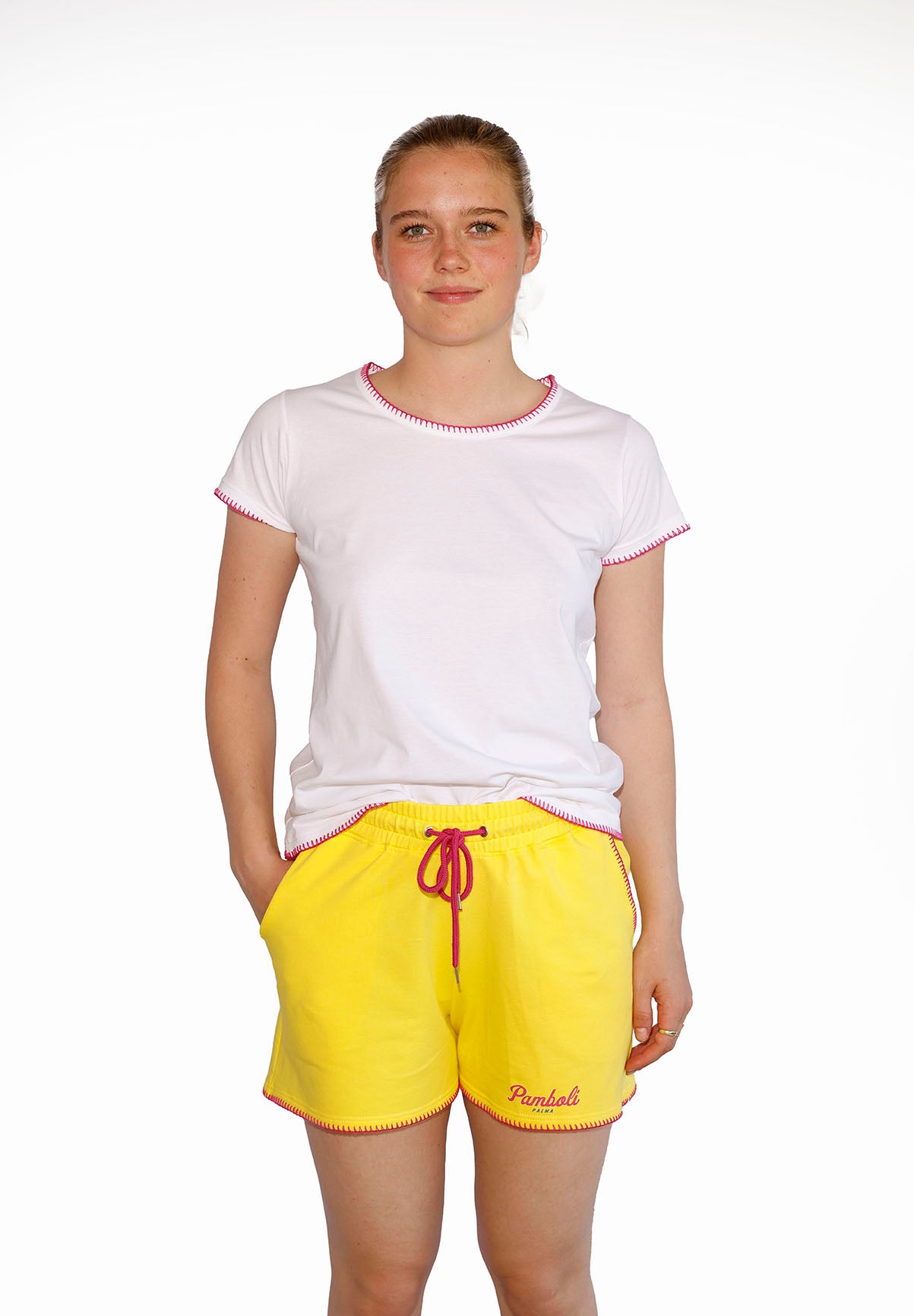 Yellow Sweat-Shorts (Woman)