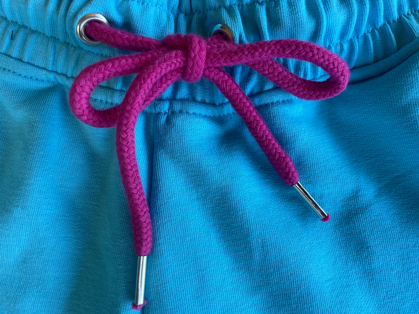 Sky-Blue Sweat-Shorts (Woman)