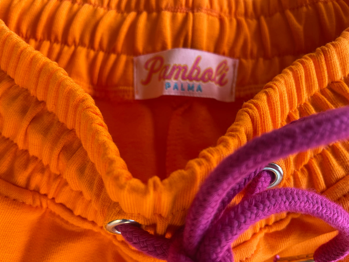 Orange Sweat-Shorts (Woman)