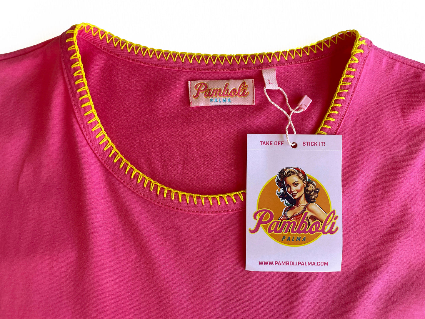 Pink T-Shirt Man