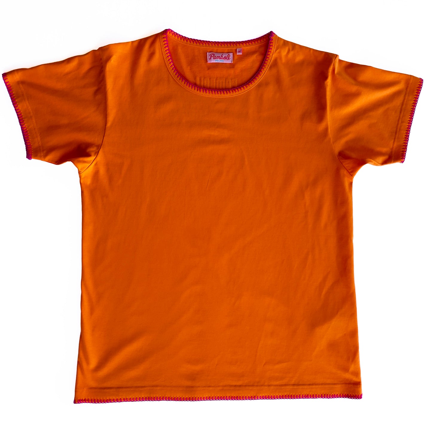 Orange T-Shirt Man