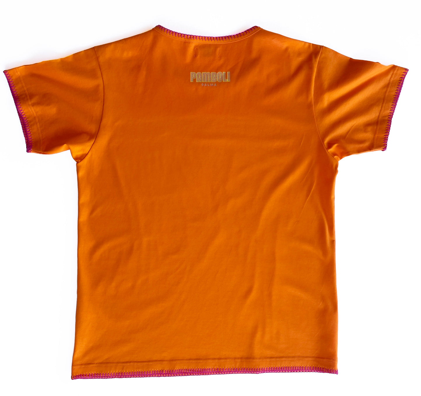 Orange T-Shirt Man