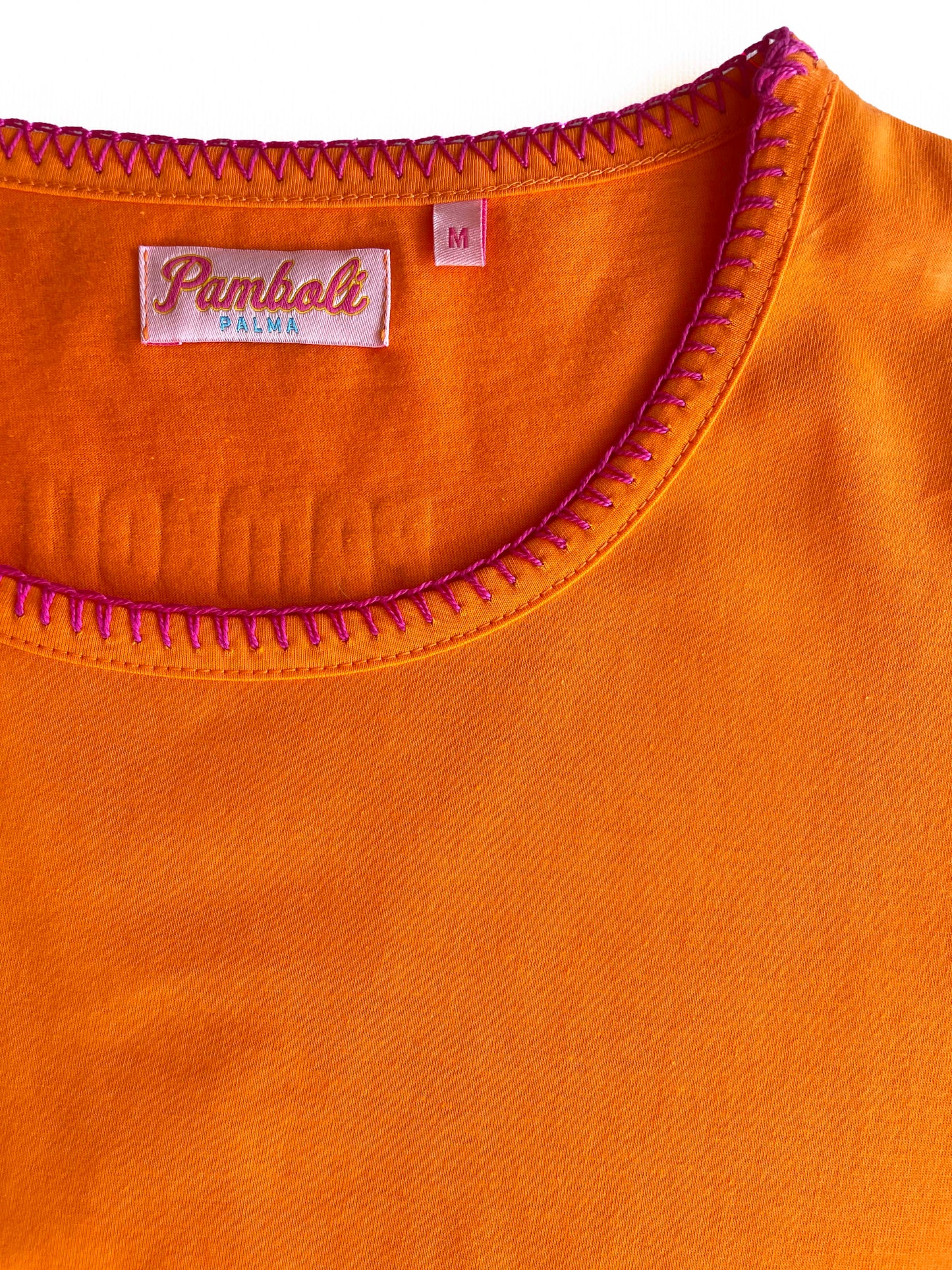 Orange T-Shirt Man