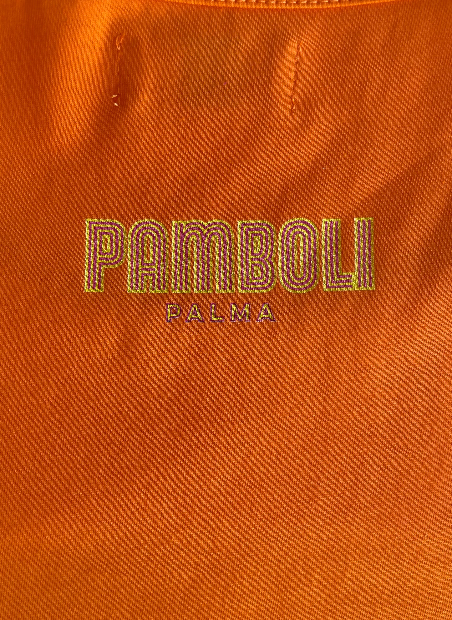 Orange T-Shirt Man