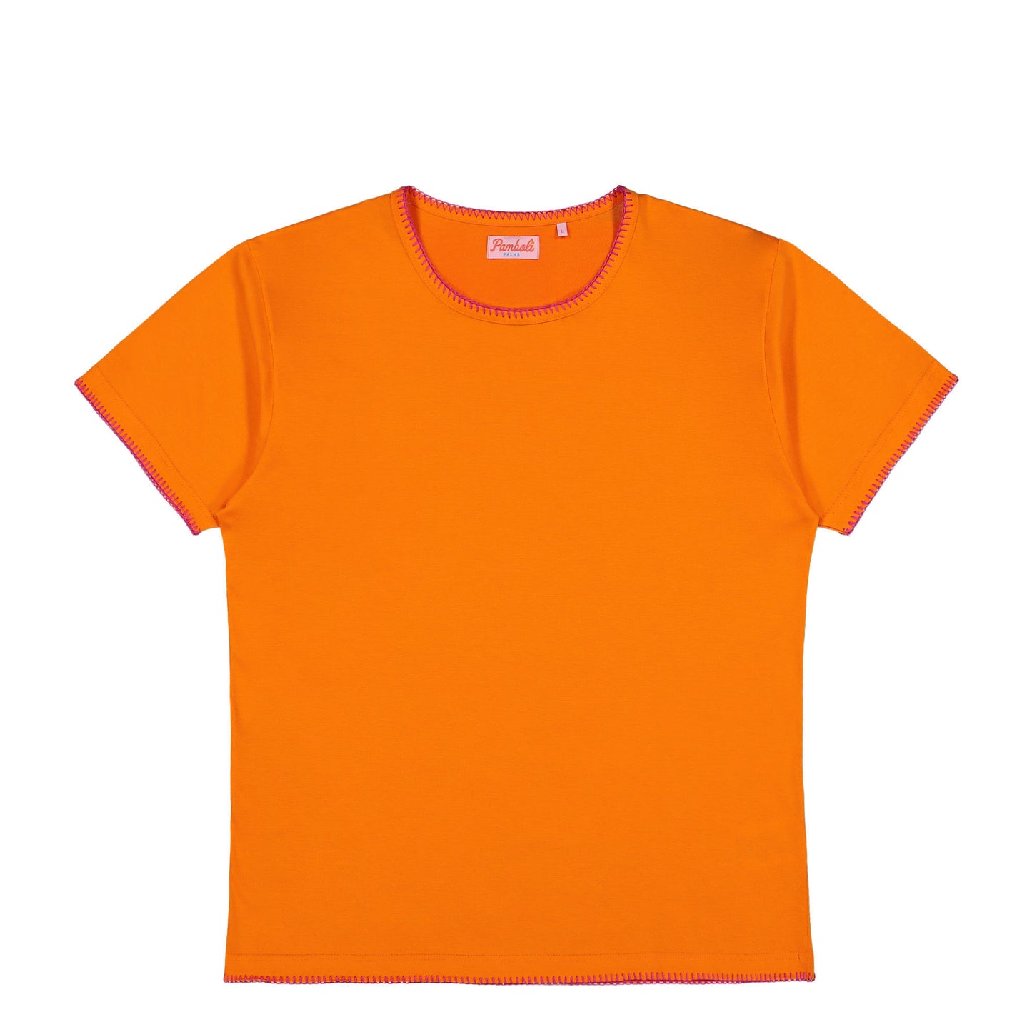 Orange T-Shirt Man