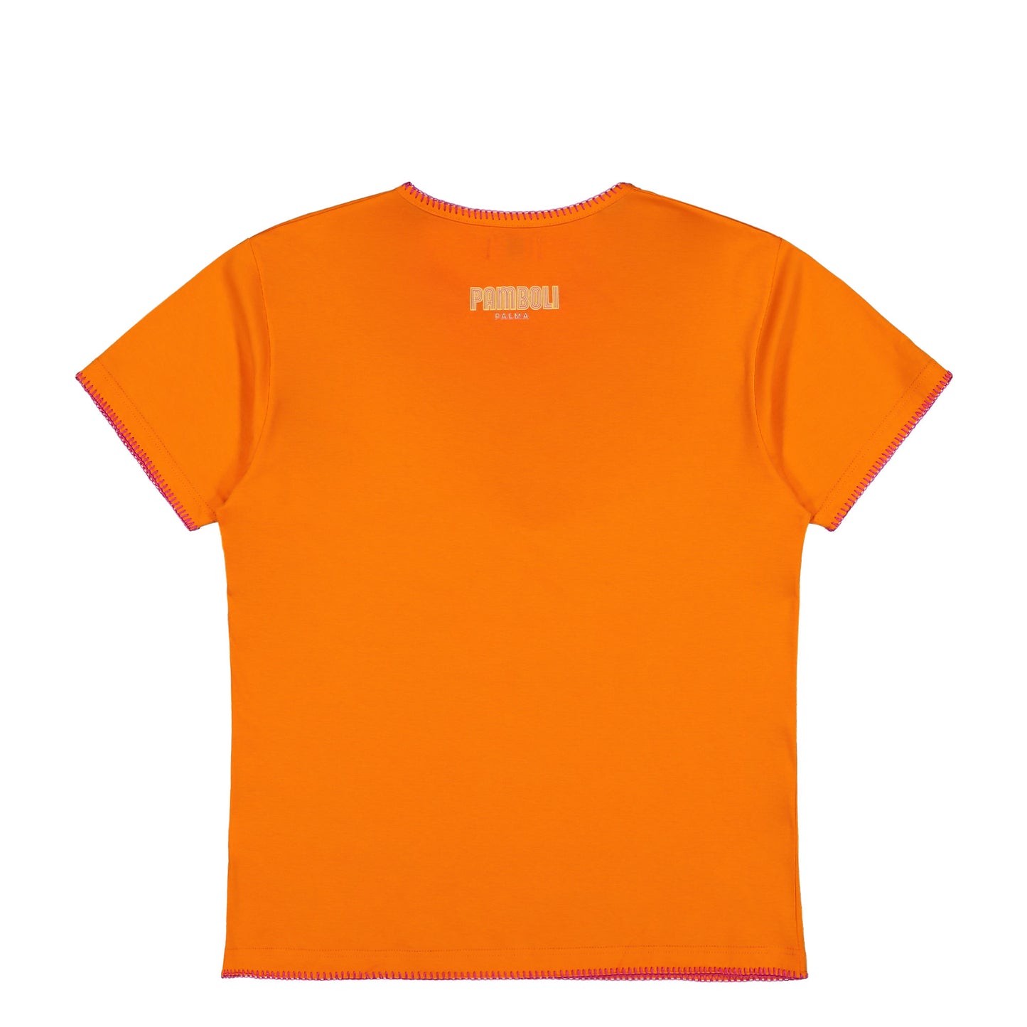 Orange T-Shirt Man