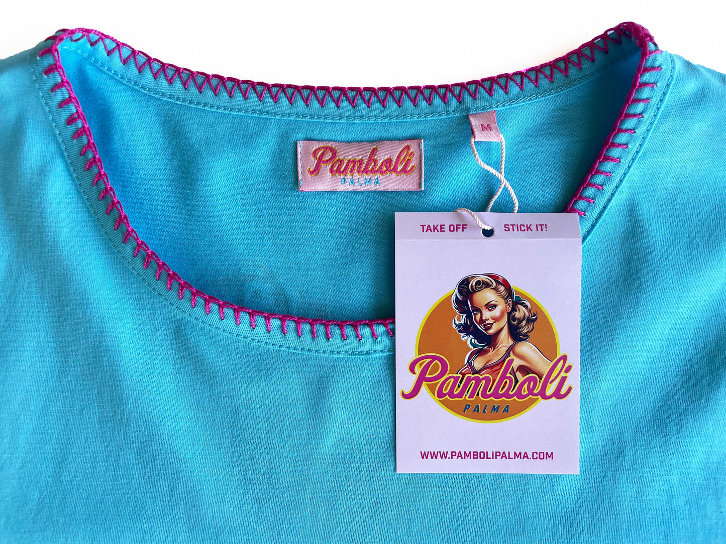 Blaues T-Shirt