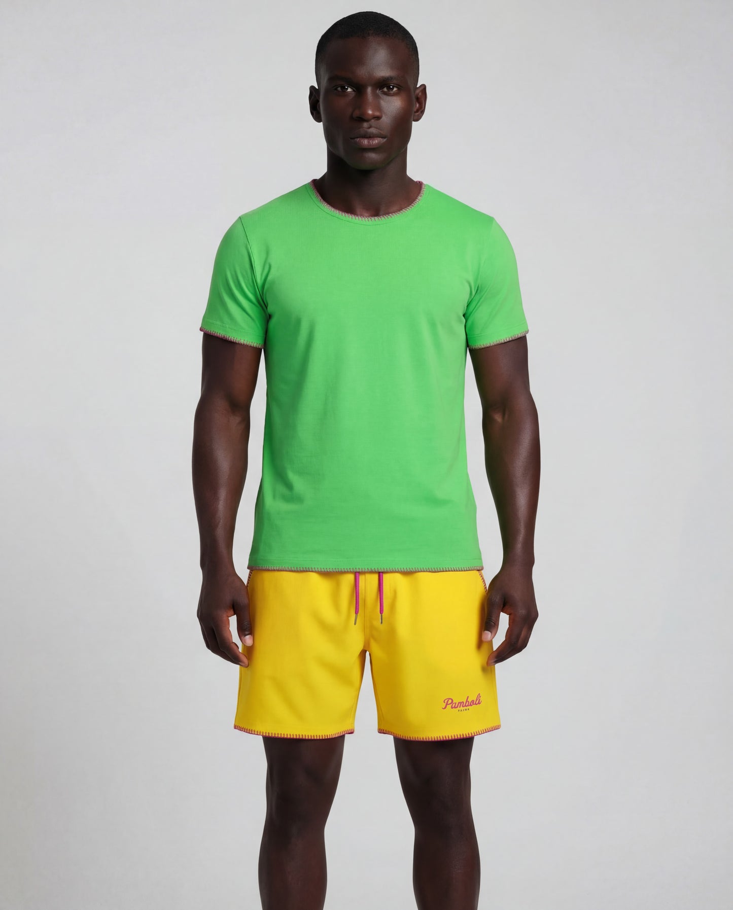 Green T-Shirt Man