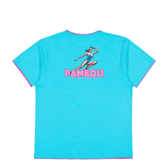 Sky Blue T-Shirt Man