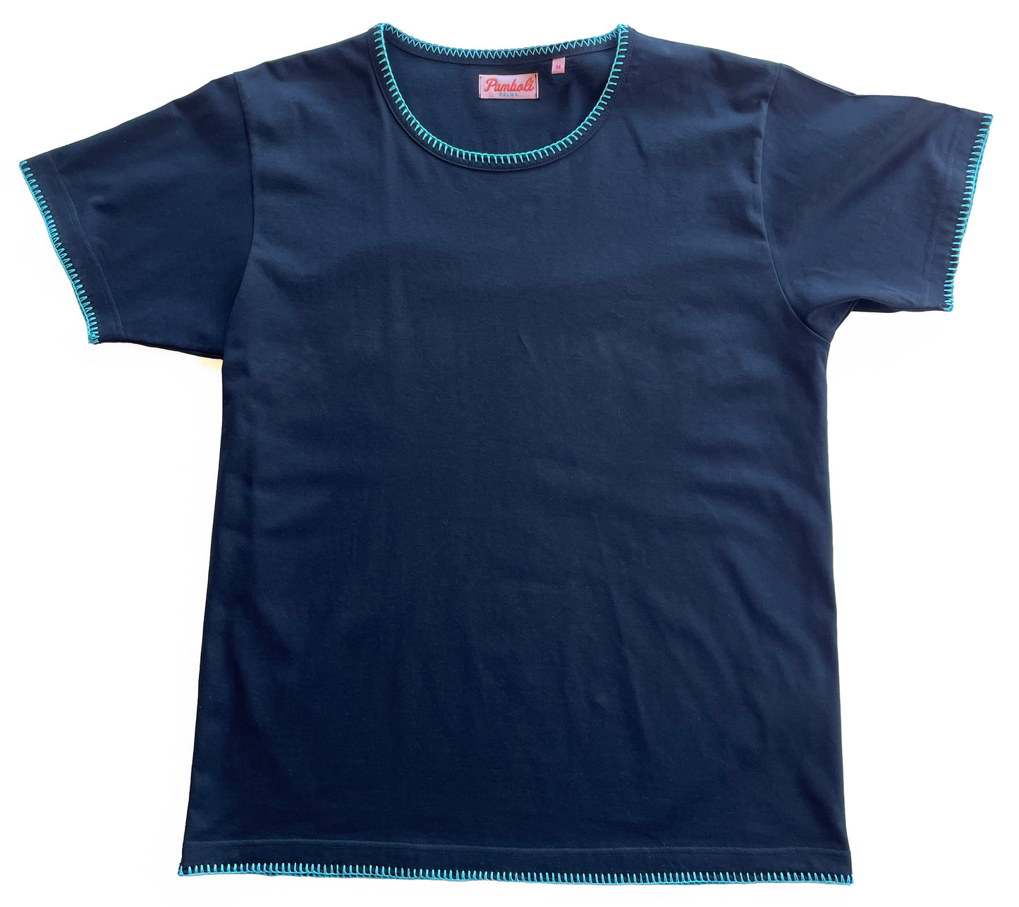 Marineblaues T-Shirt
