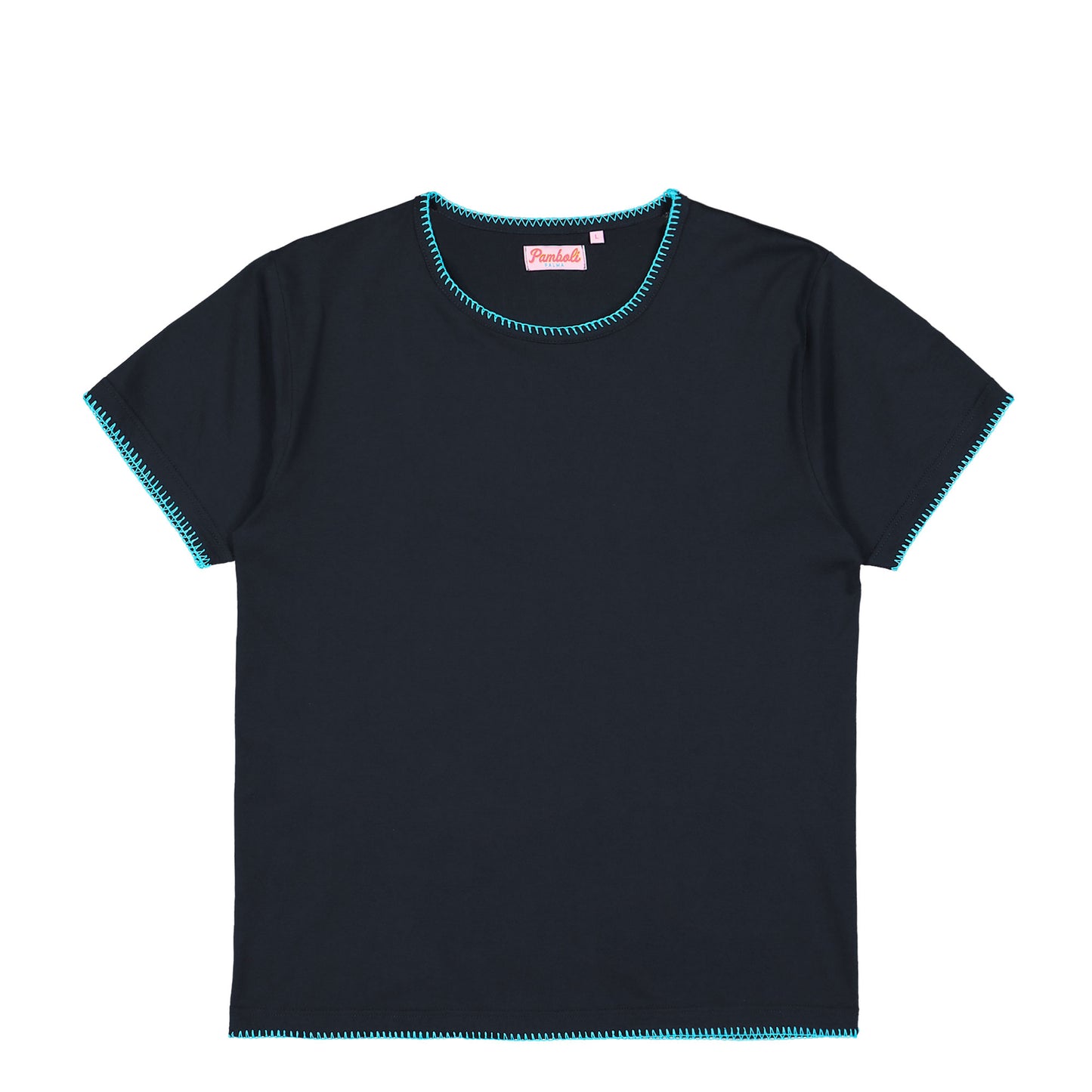 Navy Blue T-Shirt Man