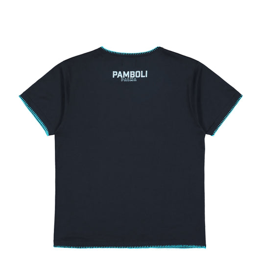 Navy Blue T-Shirt Man