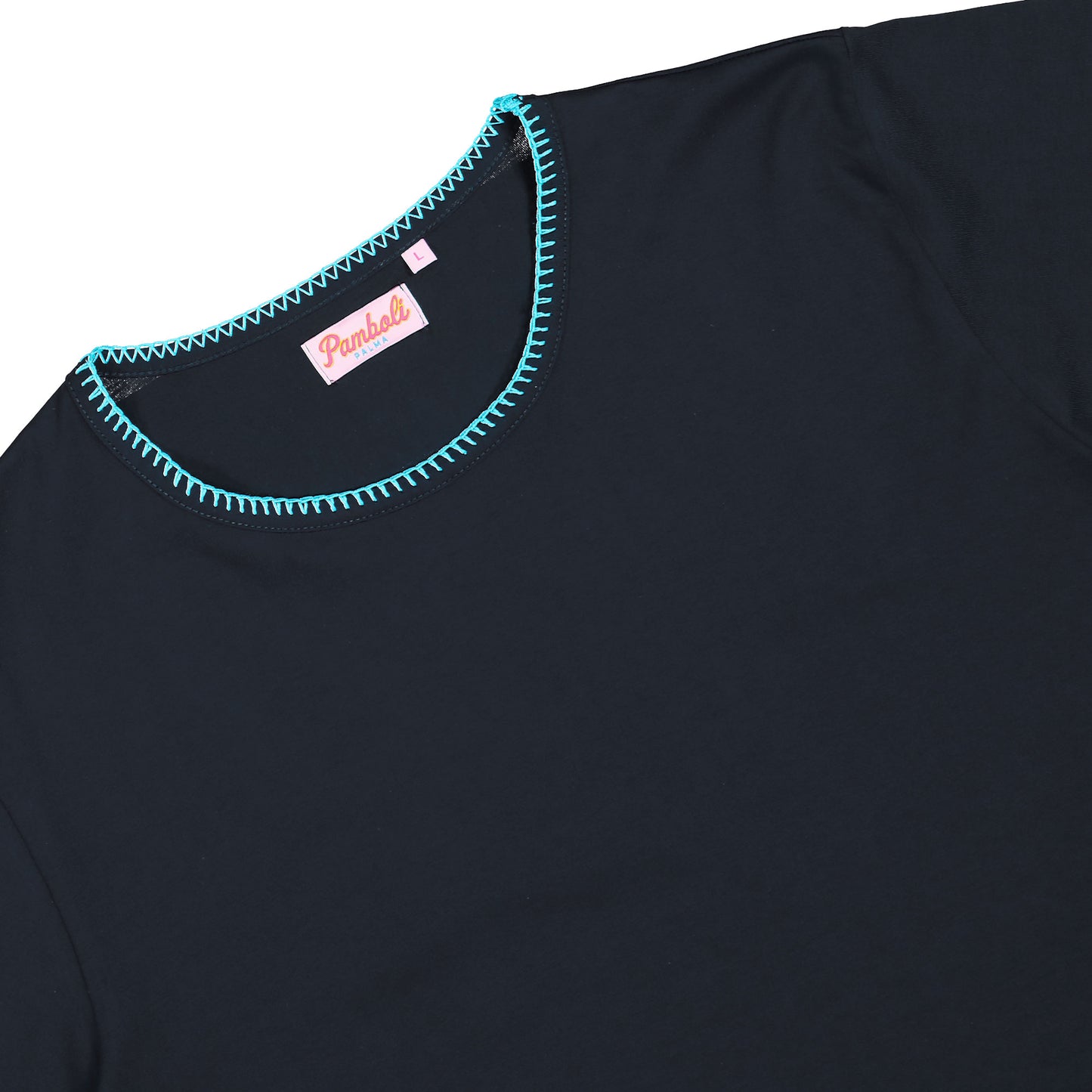 Navy Blue T-Shirt Man