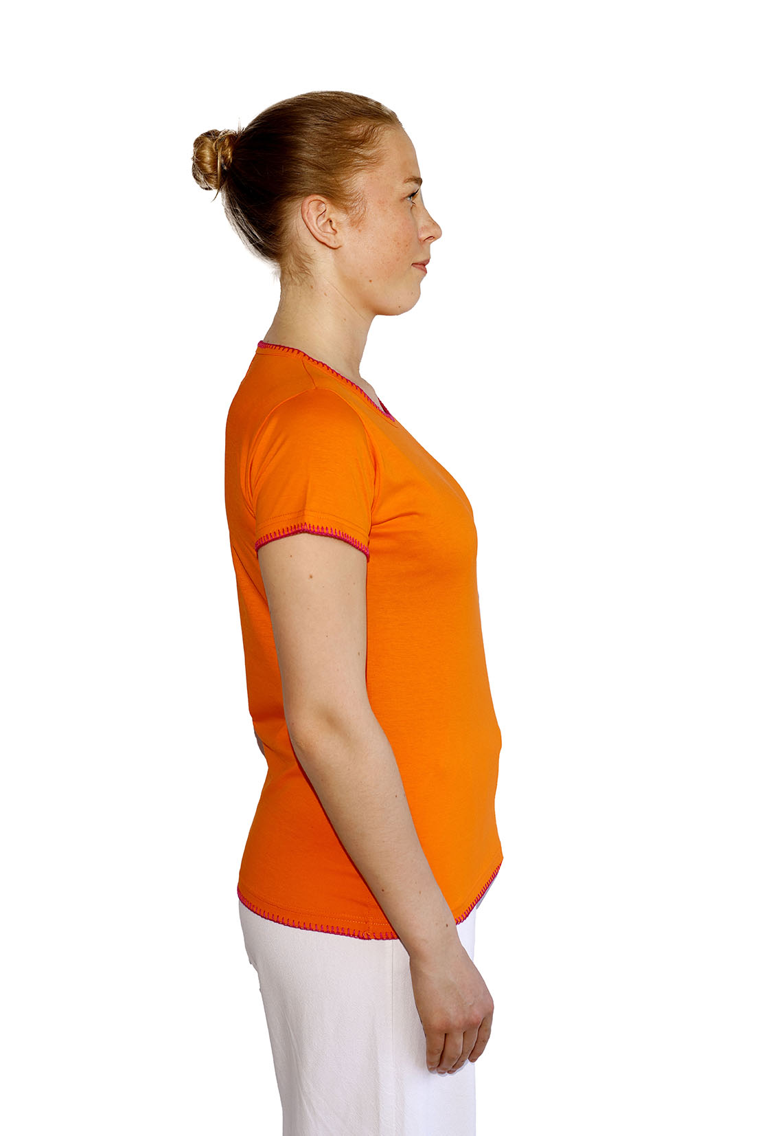 Orange T-Shirt Woman