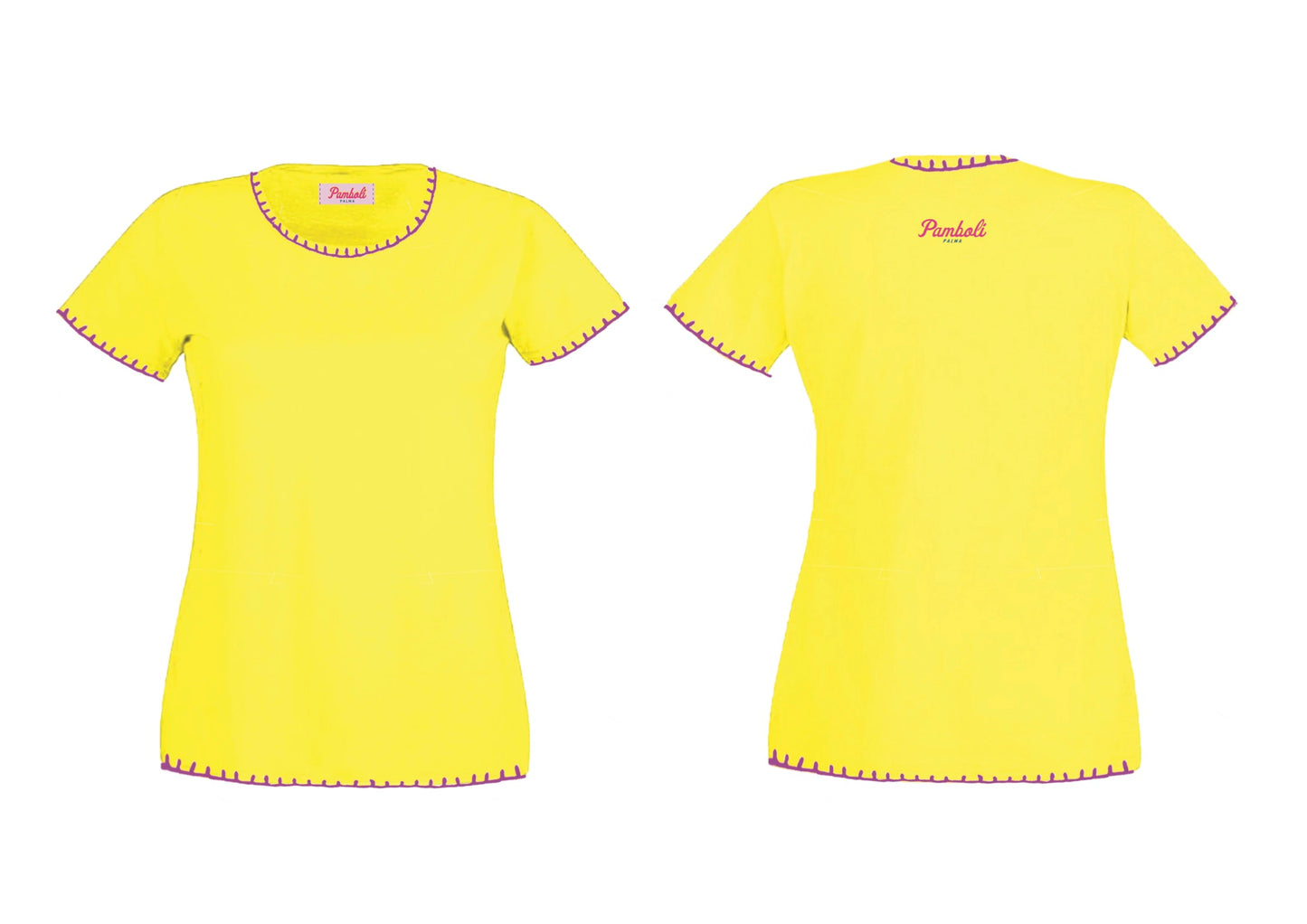 Yellow T-Shirt Woman