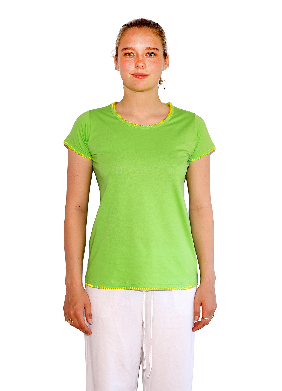Green T-Shirt Woman