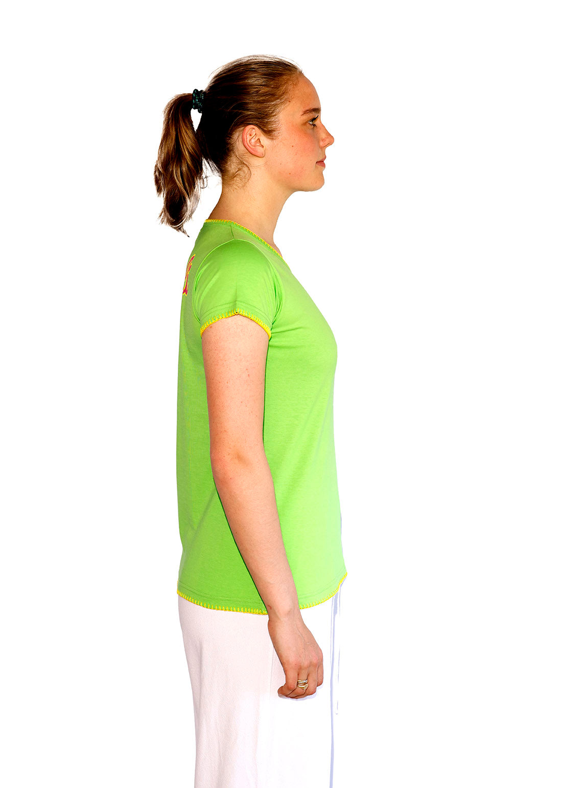Green T-Shirt Woman