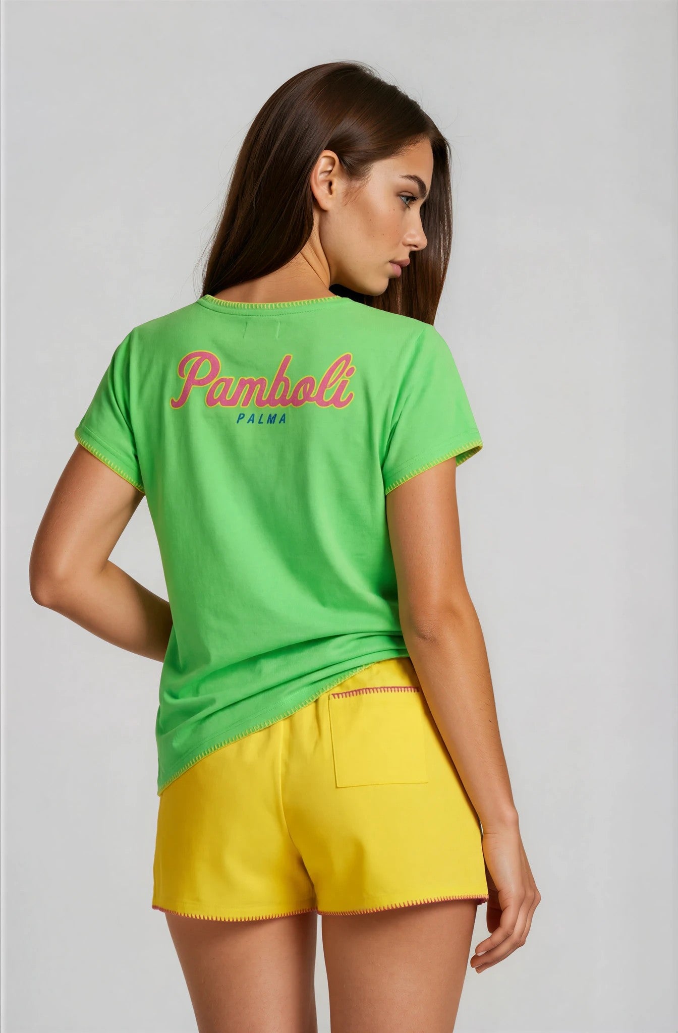 Yellow Sweat-Shorts (Woman)