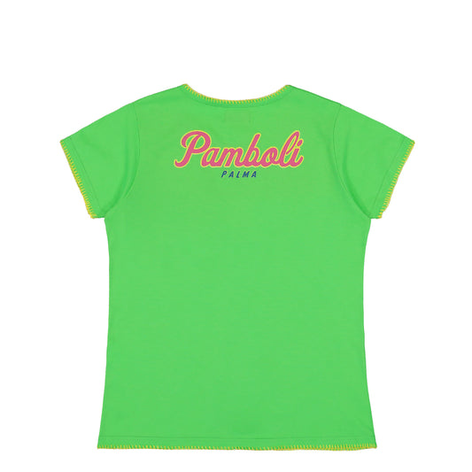 Green T-Shirt Woman