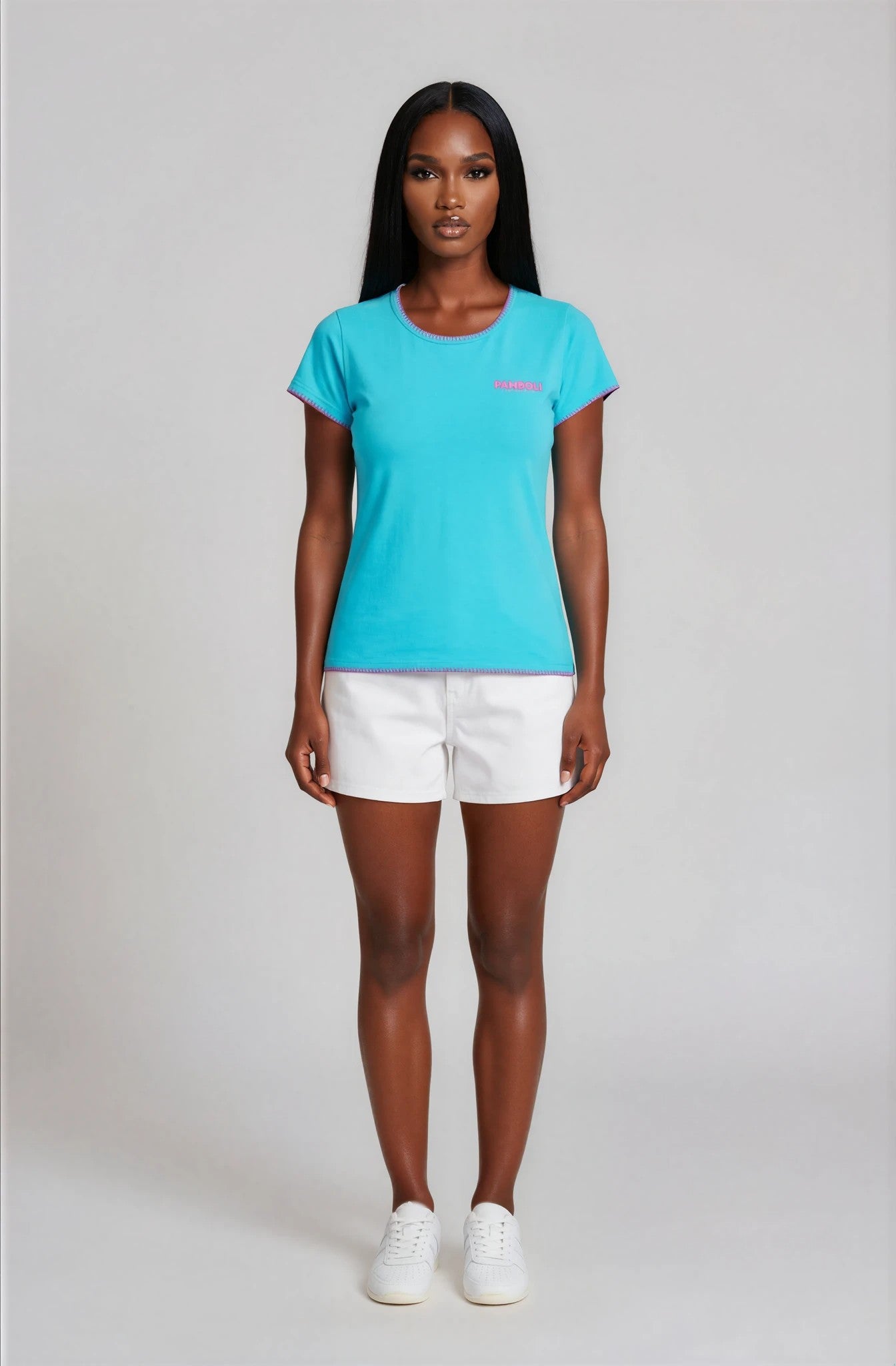 Sky Blue T-Shirt Woman