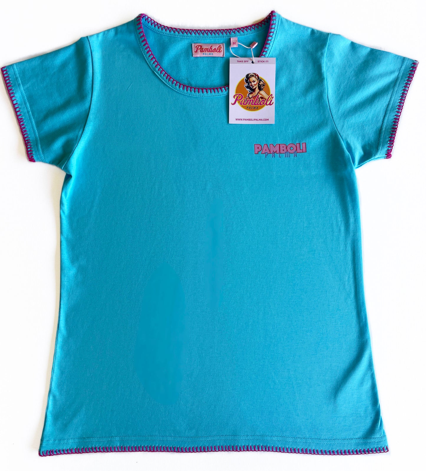 Sky Blue T-Shirt Woman