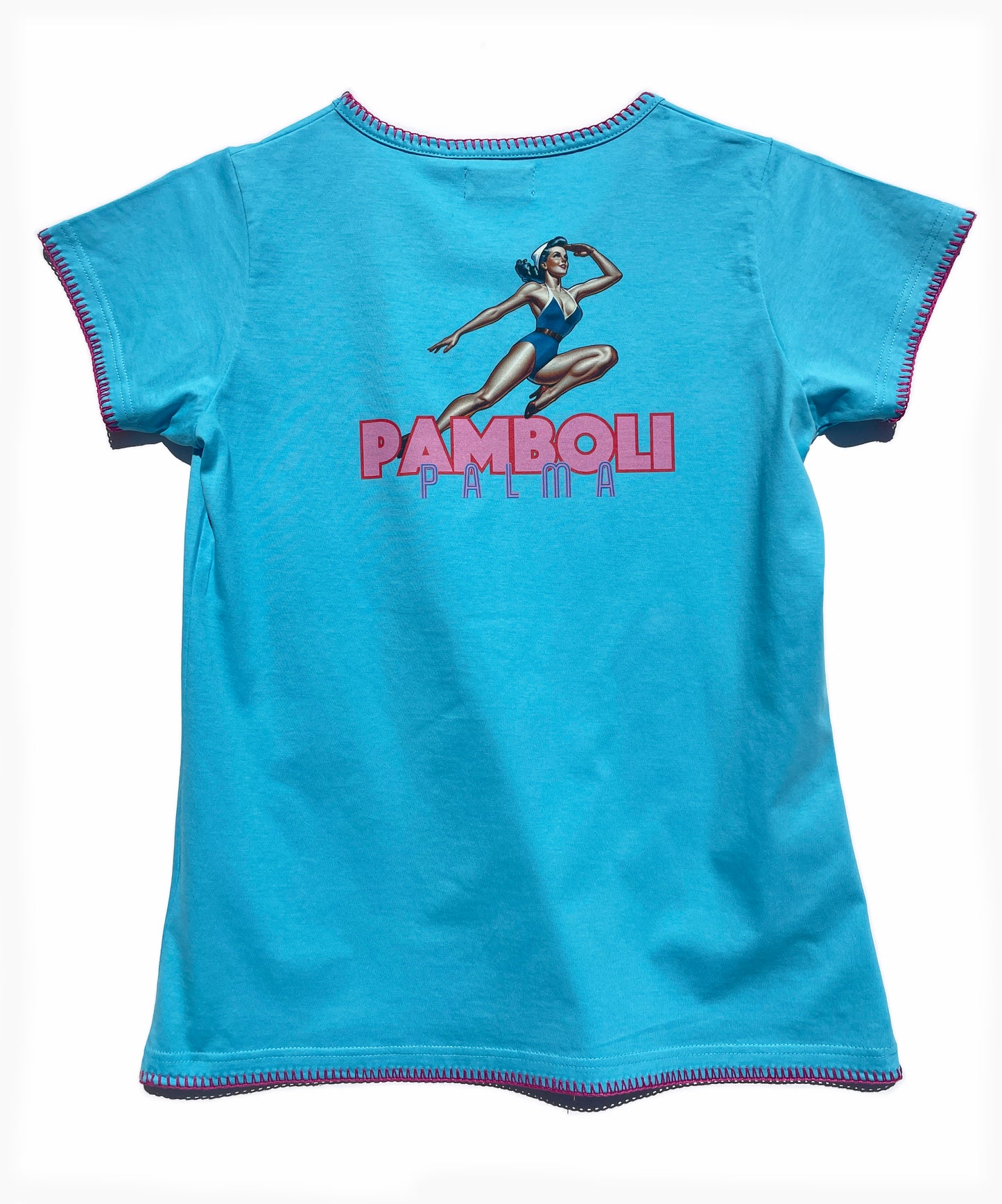 Sky Blue T-Shirt Woman