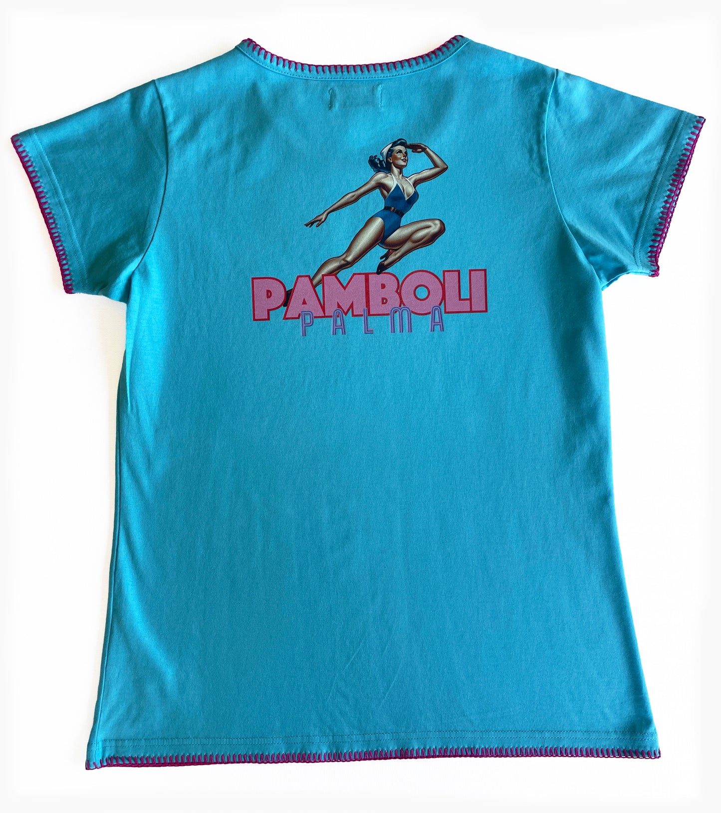 Sky Blue T-Shirt Woman