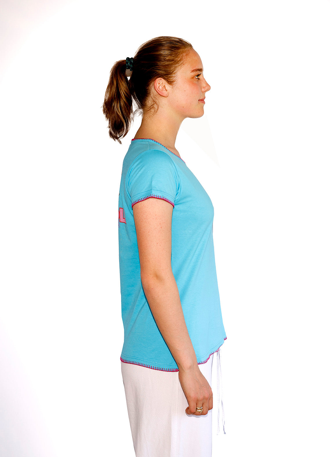 Sky Blue T-Shirt Woman