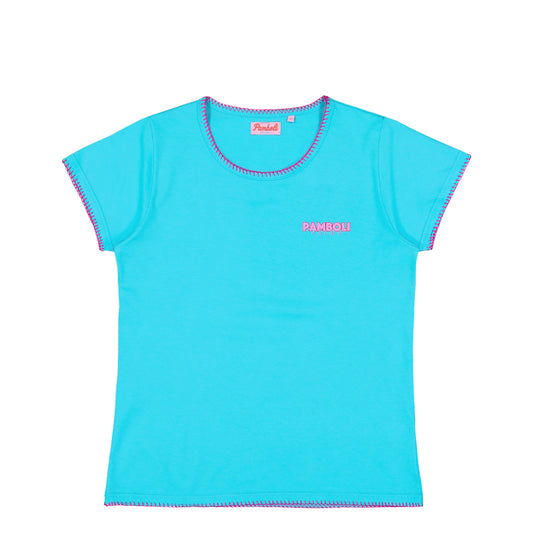 Sky Blue T-Shirt Woman
