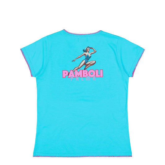 Sky Blue T-Shirt Woman