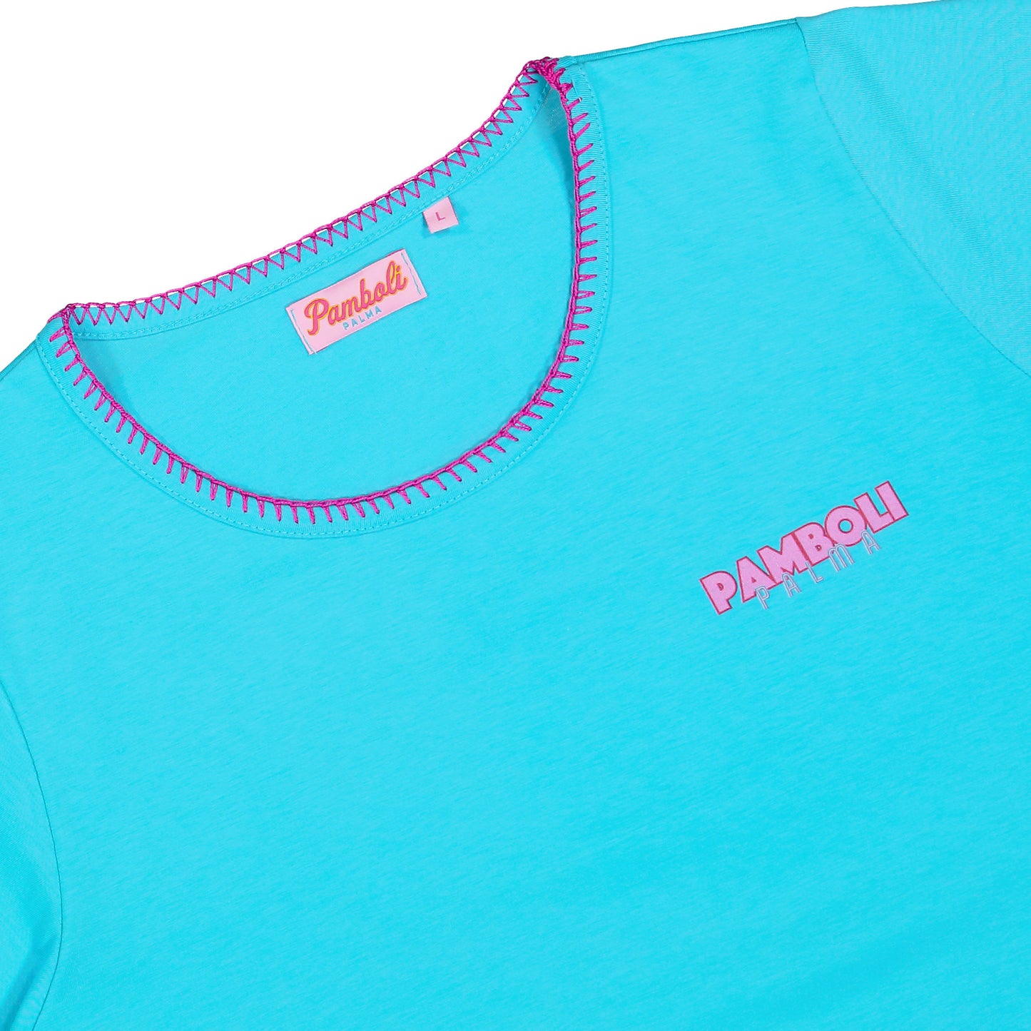 Sky Blue T-Shirt Woman