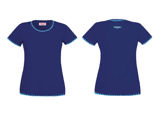 Navy Blue T-Shirt Woman