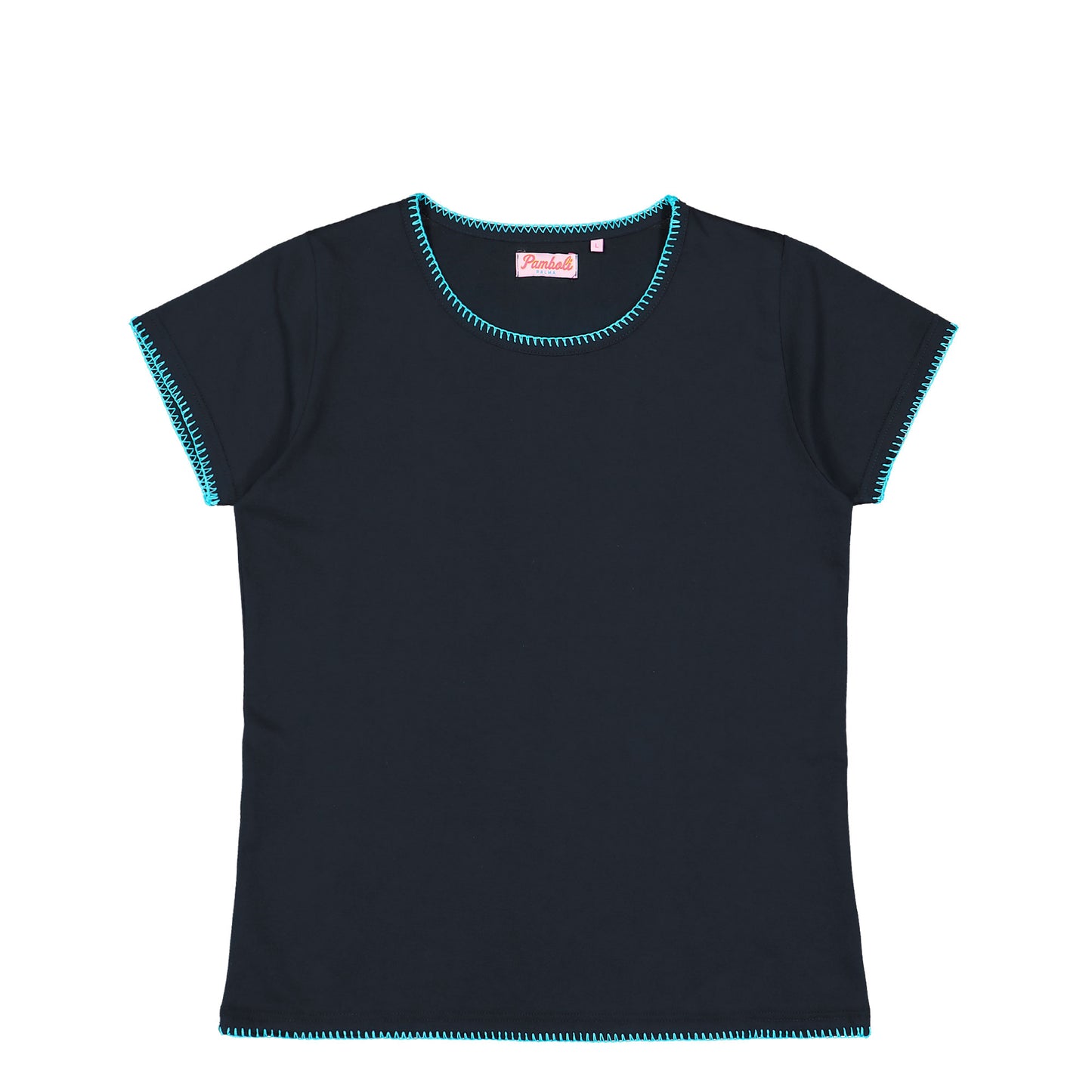 Navy Blue T-Shirt Woman