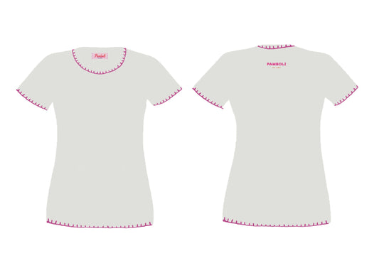 White T-Shirt Woman