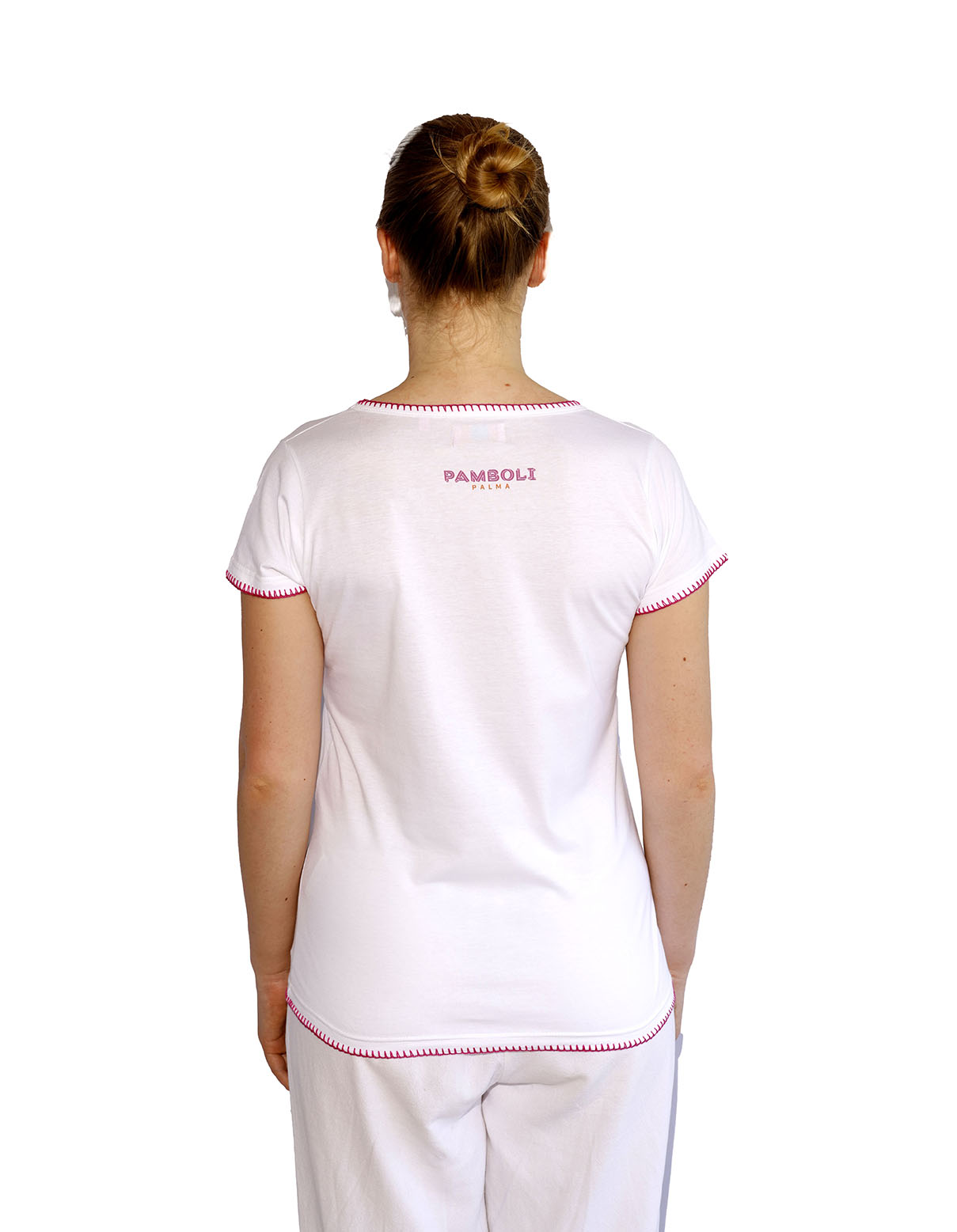 White T-Shirt Woman