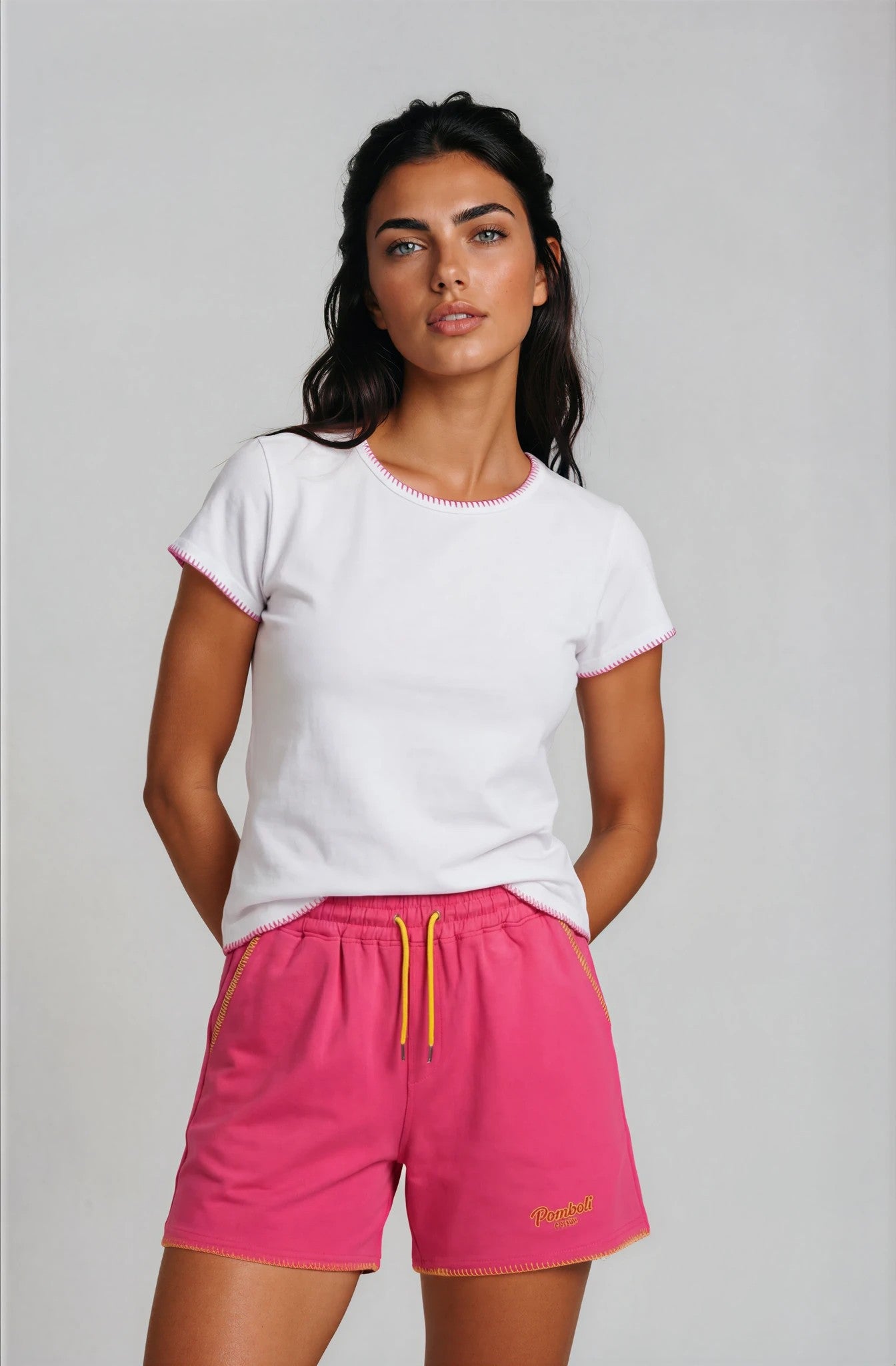 White T-Shirt Woman