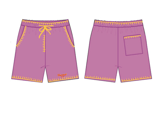 Pink Sweat-Shorts Man